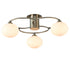 Flush luminaire in Antique Brass LL00132